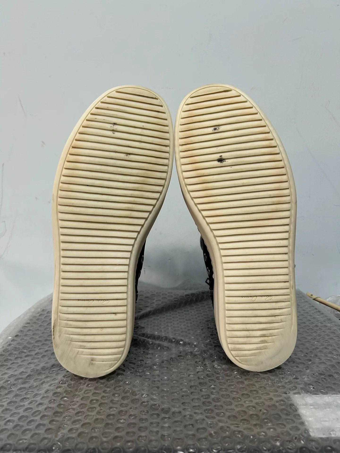 Rick Owens Rick Owens Leather High-top Sneakers Size US 10 / EU 43 - 6 Thumbnail