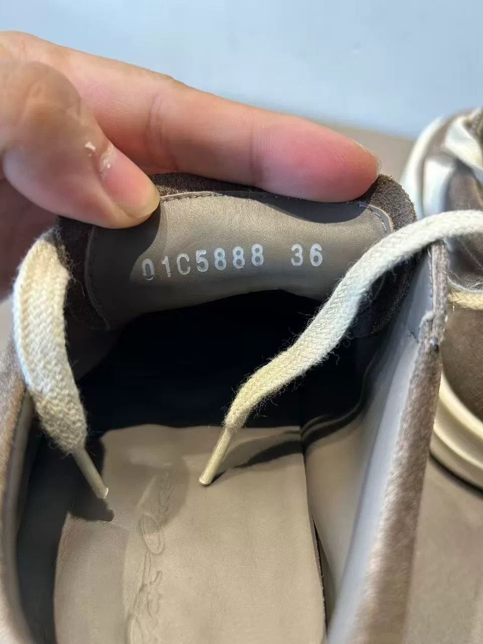 Rick Owens Rick Owens Brown Suede Sneakers Size 36 Size US 5.5 / EU 38 - 5 Thumbnail