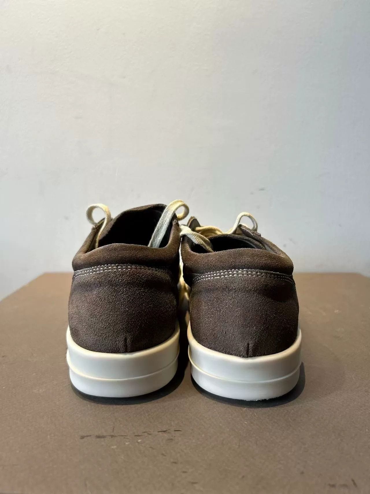 Rick Owens Rick Owens Brown Suede Sneakers Size 36 Size US 5.5 / EU 38 - 4 Thumbnail