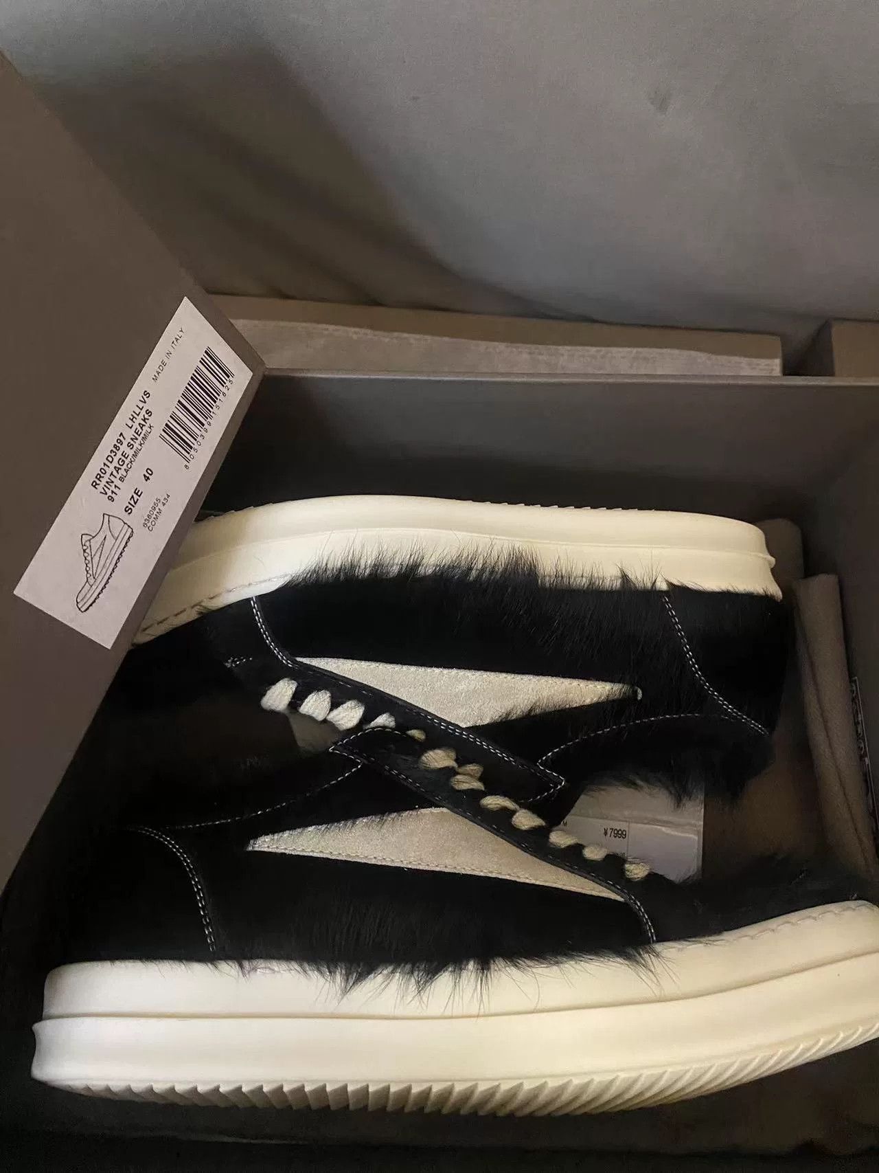 Rick Owens Rick Owens Black Summer Sneakers Size 40 Size US 7 / EU 40 - 7 Thumbnail