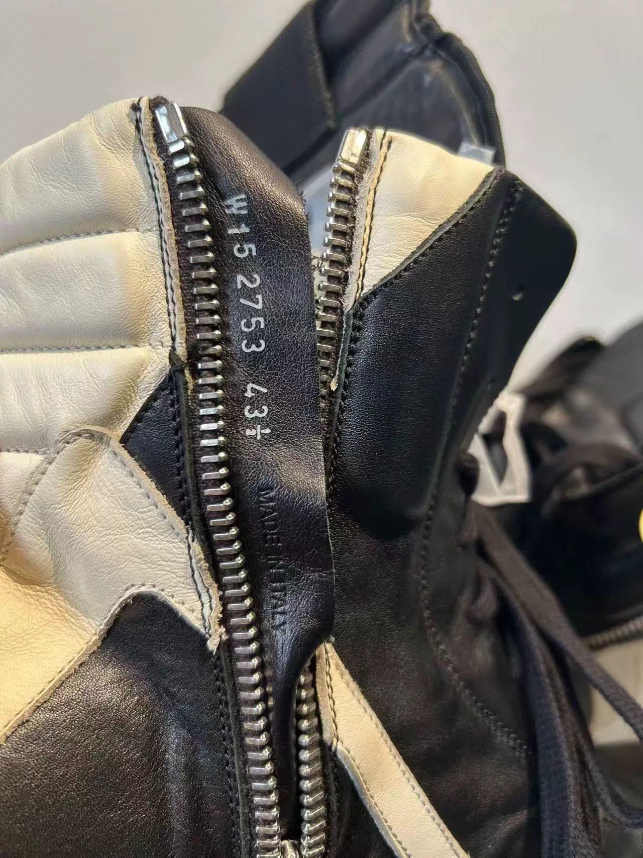 Rick Owens Rick Owens Leather High-Top Sneakers Size US 10.5 / EU 43-44 - 6 Thumbnail