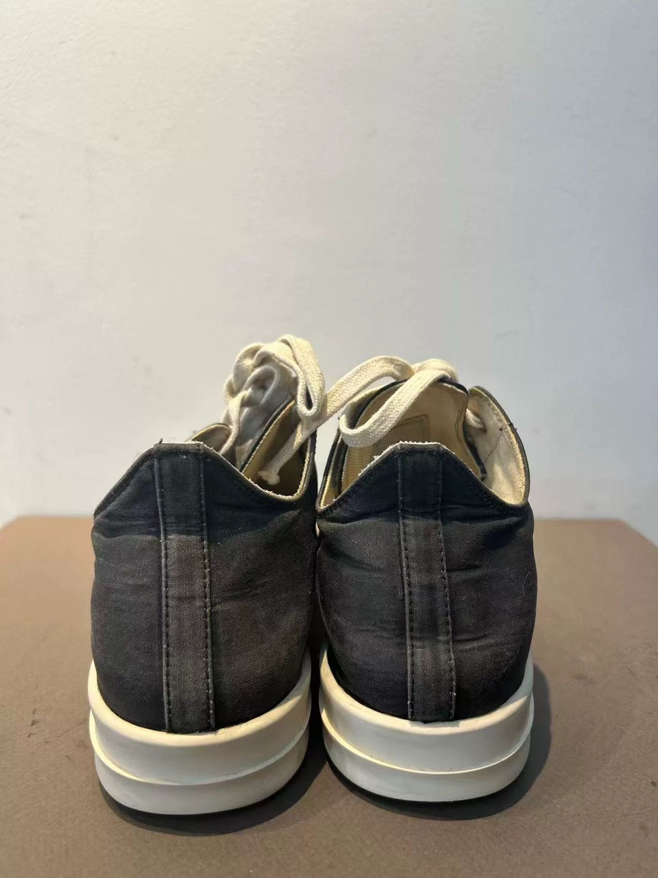 Rick Owens Rick Owens Black Silk Sneakers Size 39 Size US 6 / EU 39 - 4 Thumbnail