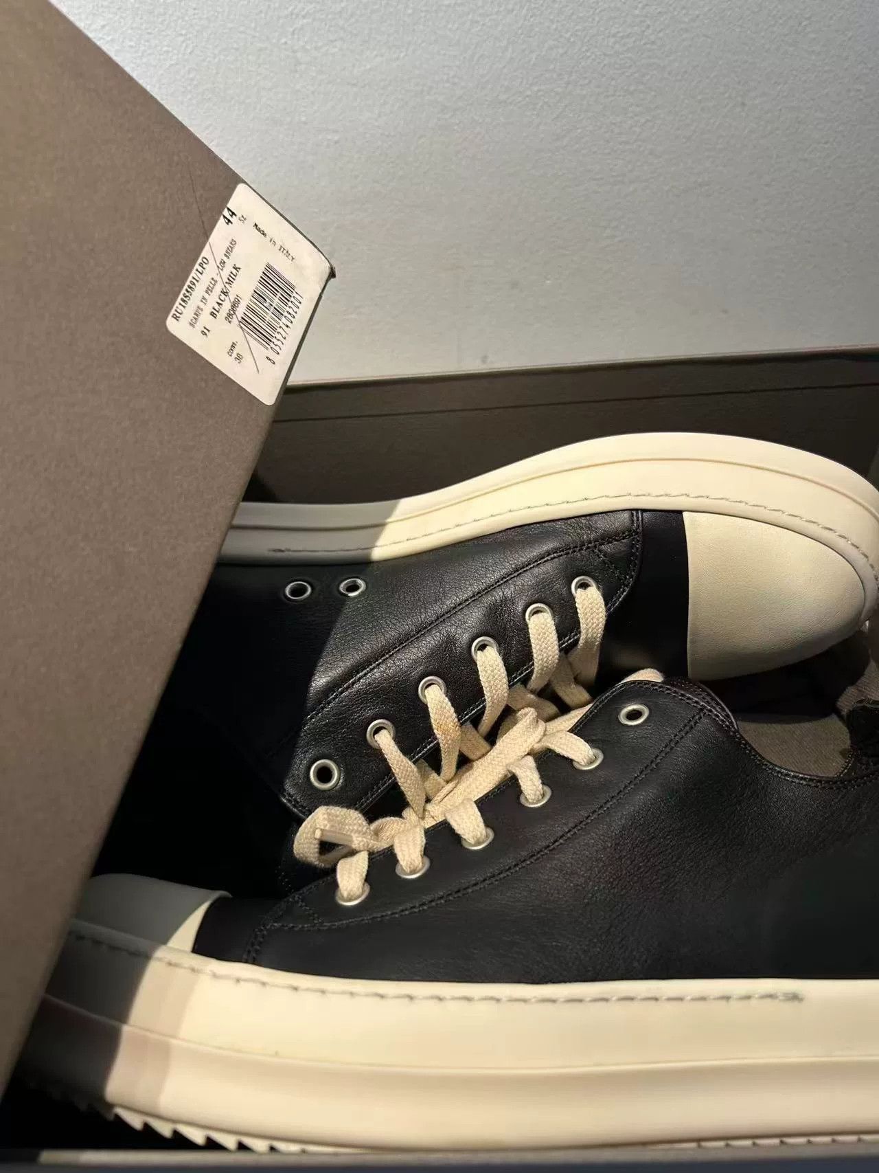 Rick Owens Rick Owens Low Top Sneakers Size 44 Size US 10 / EU 43 - 7 Thumbnail