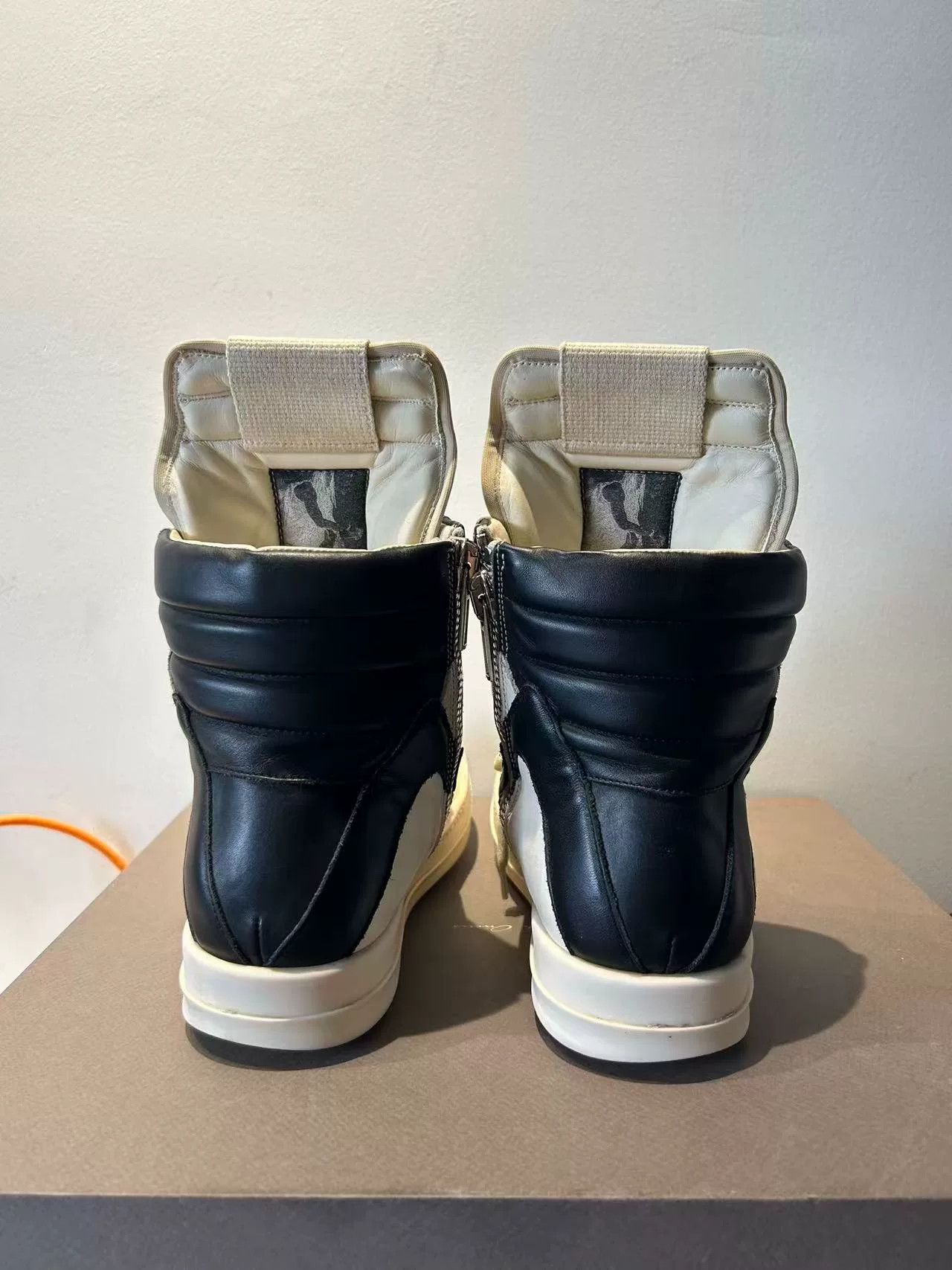 Rick Owens Rick Owens Black Leather High Tops Size US 6 / EU 39 - 4 Thumbnail
