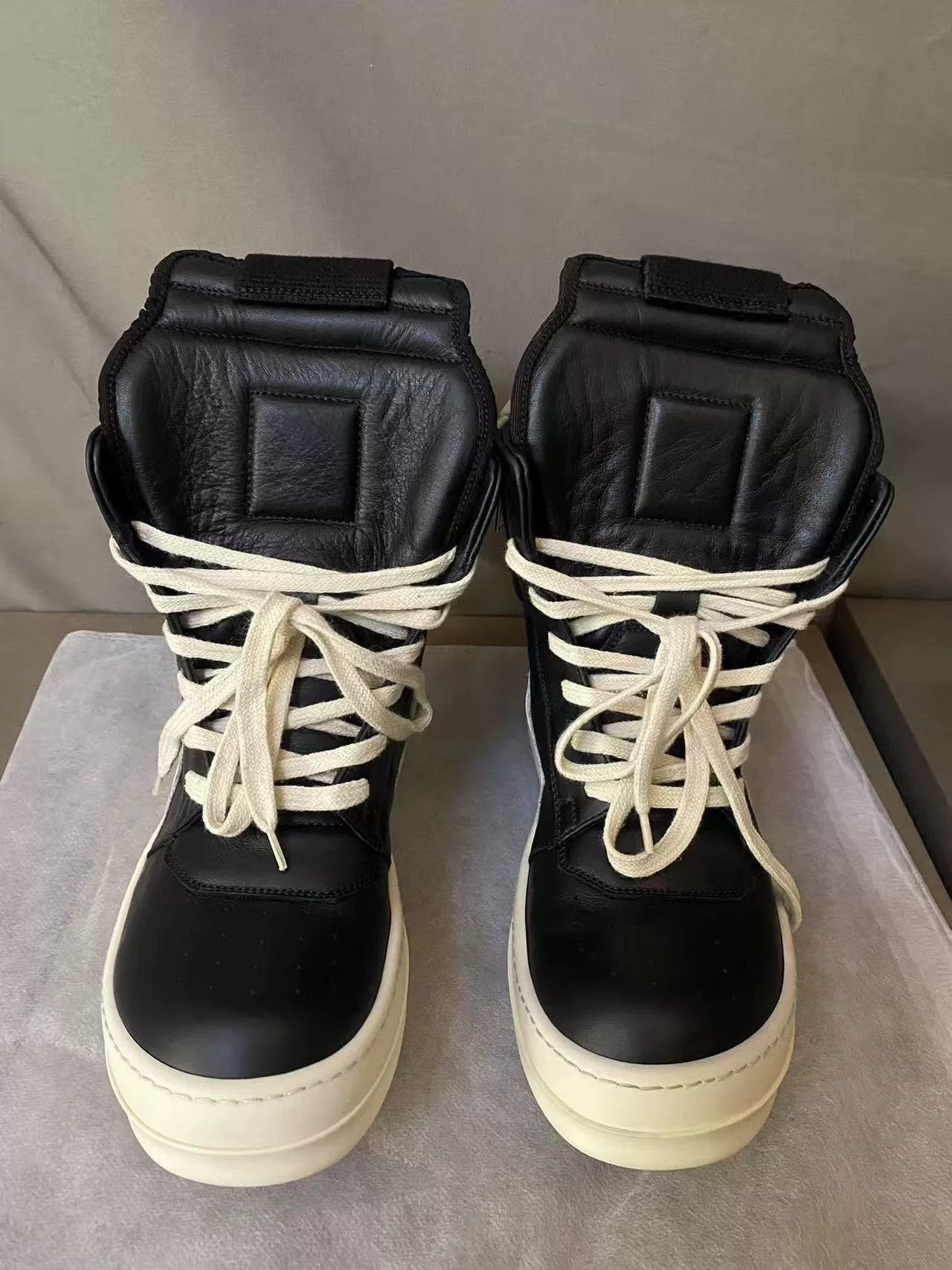 Rick Owens Rick Owens Leather Sneakers Size 36.5 Size US 6.5 / EU 39-40 - 3 Thumbnail