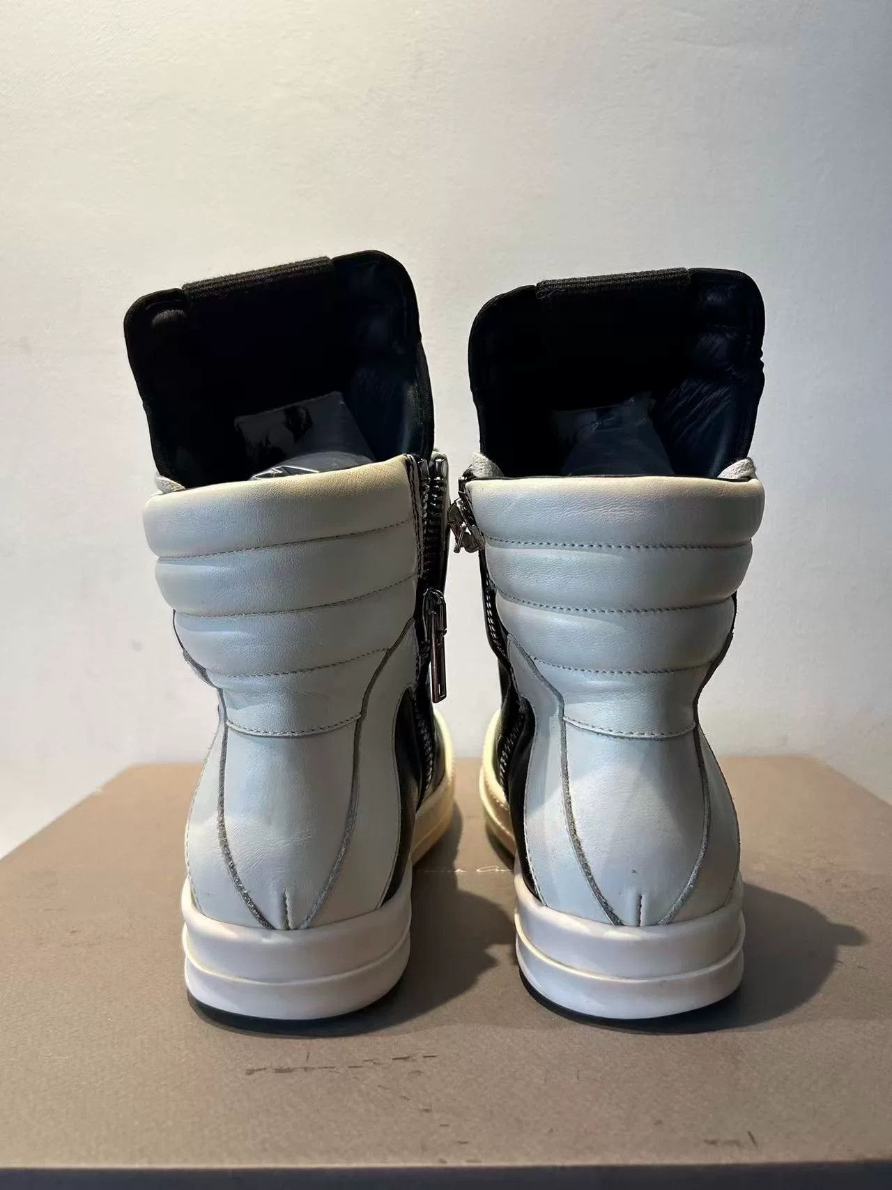 Rick Owens Rick Owens Triangle Leather Sneakers Size US 6 / EU 39 - 4 Thumbnail