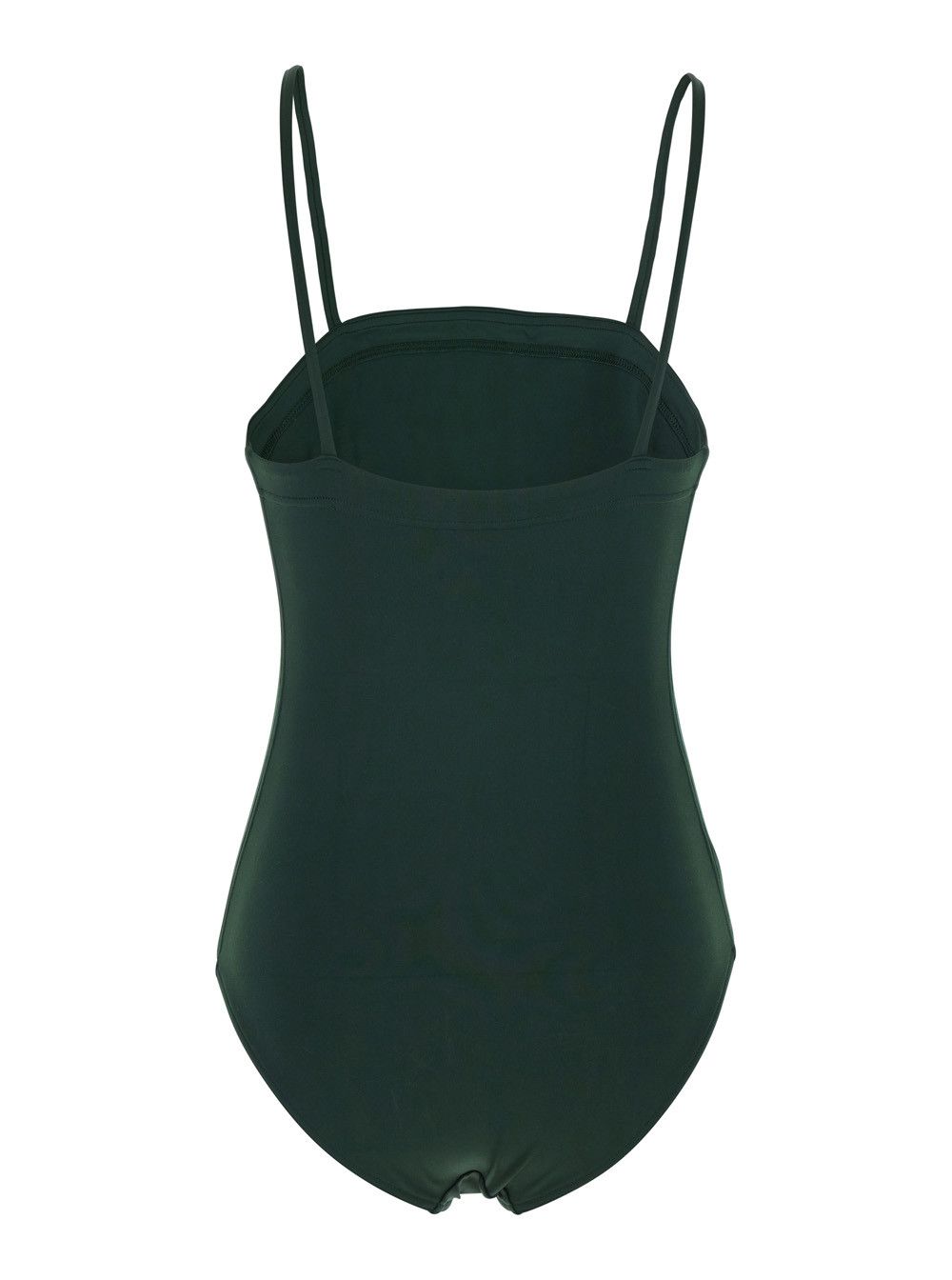 ERES 'Aquarelle' Green Swimsuit with Squared Neckline and Spaghetti Straps in Tech Fabric Stretch Woman Size M / US 6-8 / IT 42-44 - 2 Thumbnail