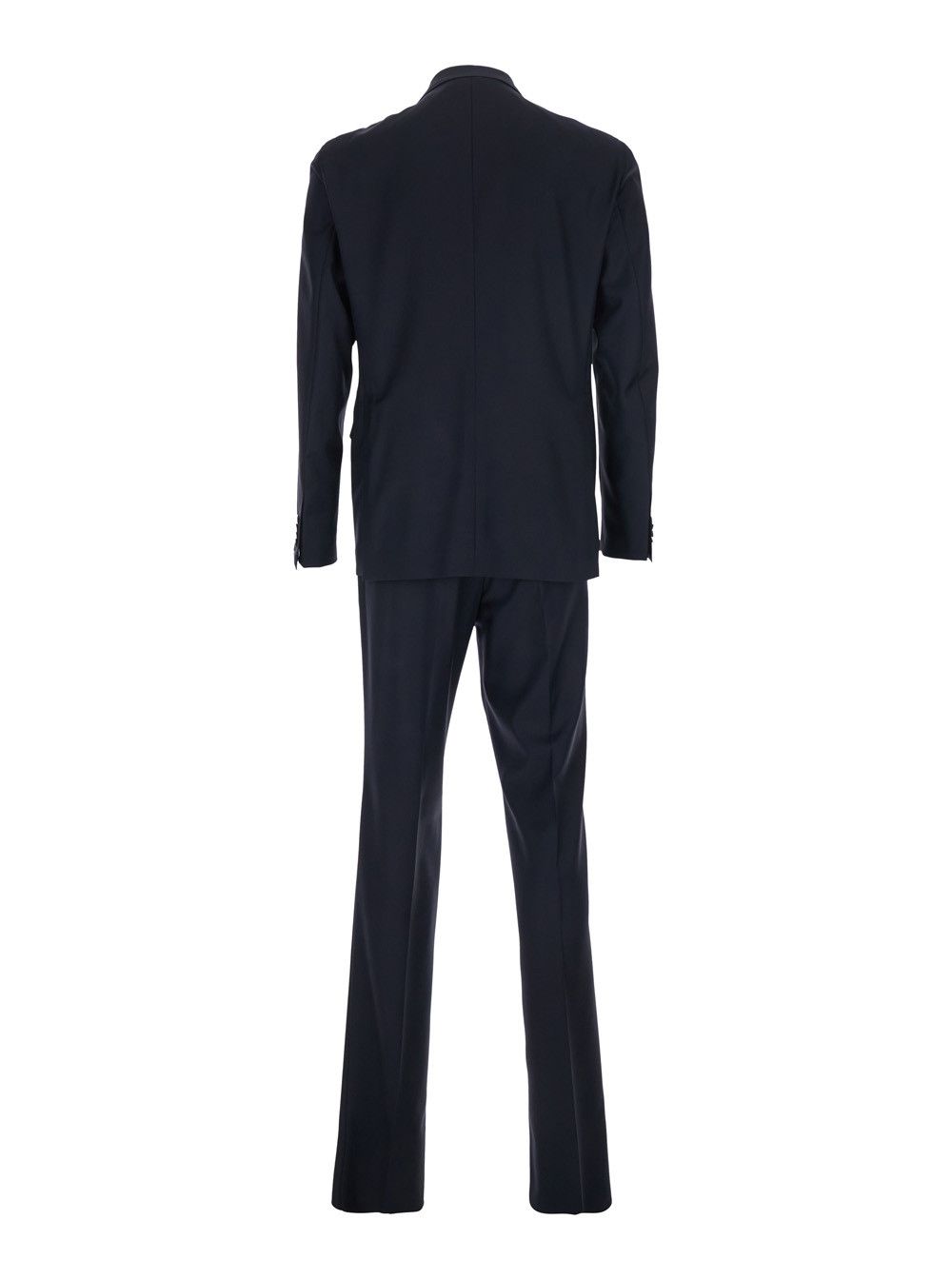 Tagliatore Blue 'Vesuvio' Double-breasted Suit with Peak revers in Wool for Men Size US XL / EU 56 / 4 - 2 Thumbnail
