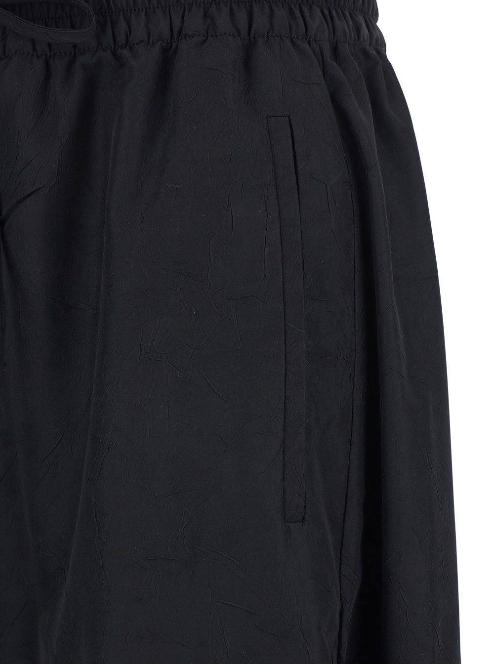 Rohe Balloon Pants with Elastic Waist and Drawstring in Black Tech Fabric for Women Size 26" / US 2 / IT 38 - 3 Thumbnail
