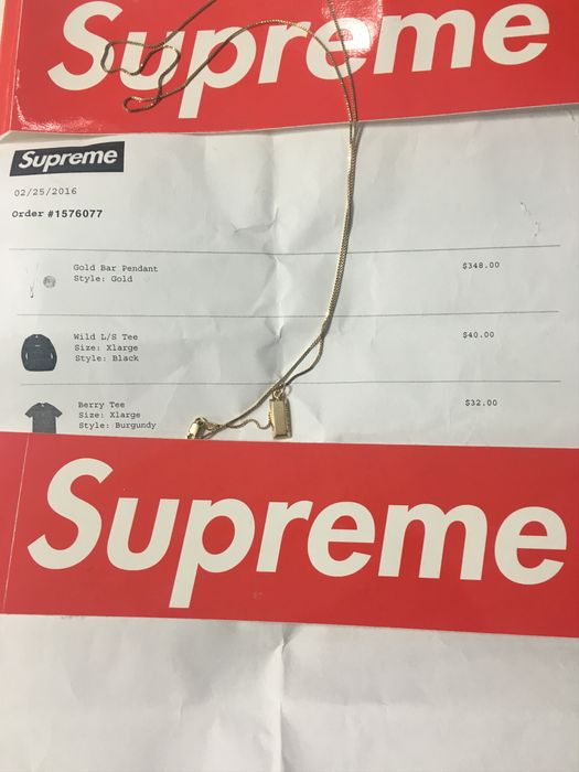 Supreme 2025 brick chain