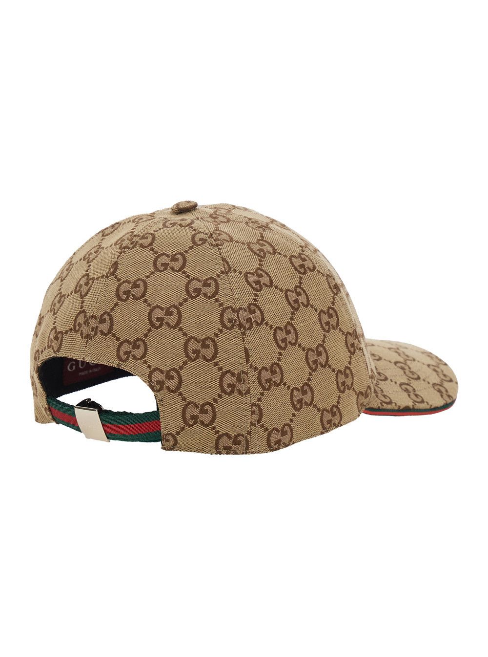 Gucci Beige Baseball Cap with Curved Brim and GG All-Over Motif in Fabric Woman Size ONE SIZE - 2 Thumbnail