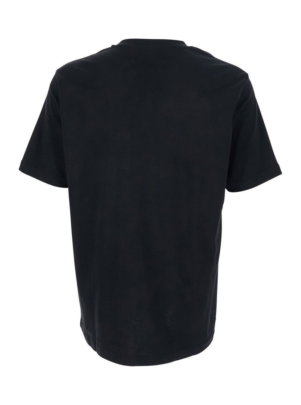 Diesel Black T-Shirt 'T-ADJUST-MET' with Round Neck and Printed Logo on the Front in Men's Cotton Size US XL / EU 56 / 4 - 2 Thumbnail