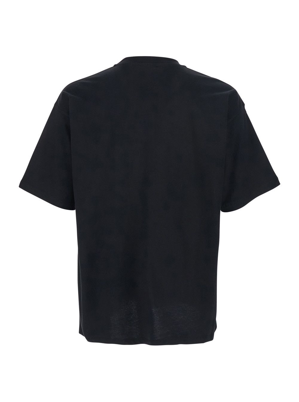 Diesel Black T-Shirt 'T-LUCIEN-IHBI' with Logo Print on the Front in Cotton for Men Size US S / EU 44-46 / 1 - 2 Thumbnail