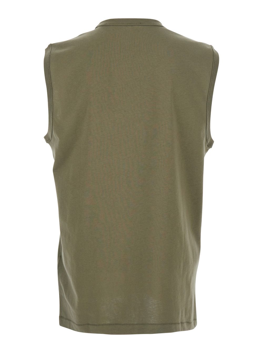 Diesel T-Shirt 'BISCO-IOD' Green with Round Neck in Cotton for Men Size US M / EU 48-50 / 2 - 2 Thumbnail