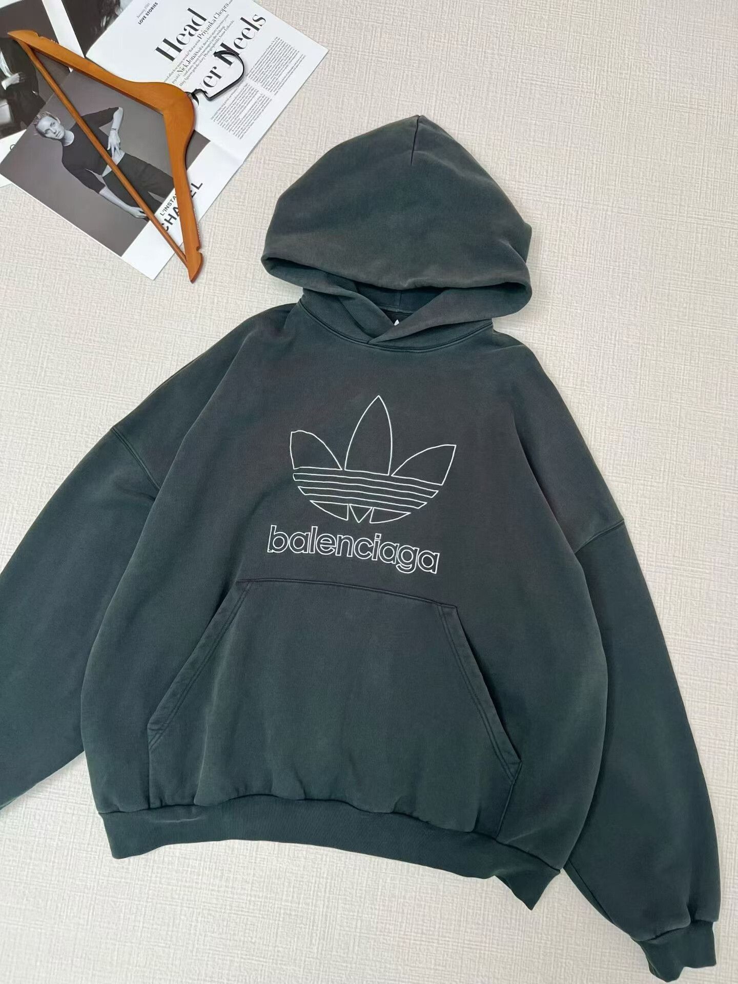 Balenciaga Balenciaga x Adidas Hoodie Size 2 Size US M / EU 48-50 / 2 - 3 Thumbnail