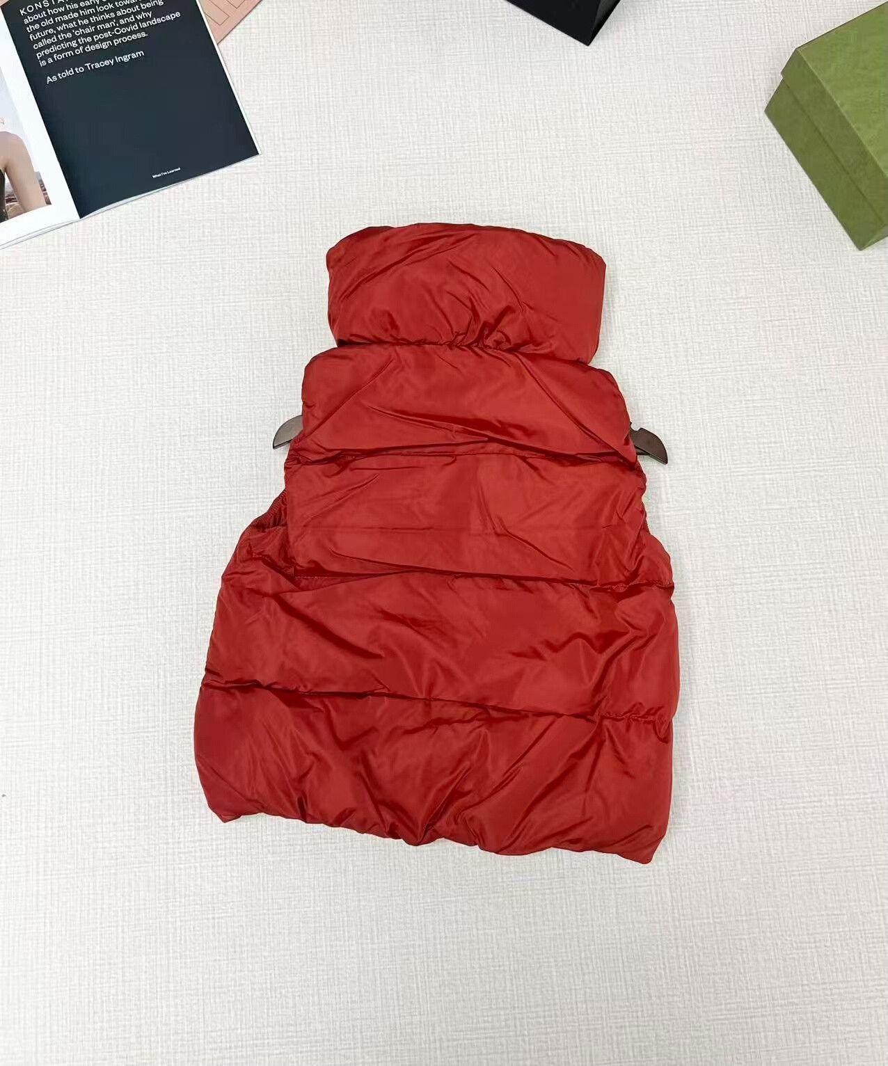 Moncler Moncler Red Puffer Vest Size 00 Size US XS / EU 42 / 0 - 2 Thumbnail
