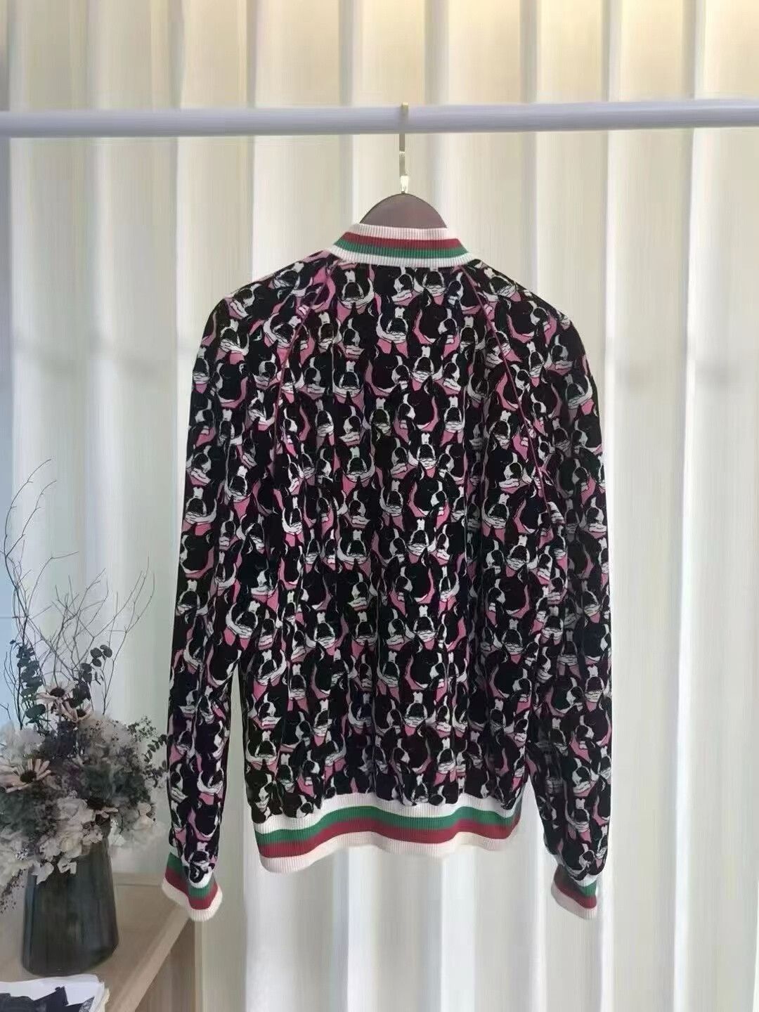 Gucci Gucci Bulldog Print Velvet Jacket Size US XS / EU 42 / 0 - 4 Thumbnail