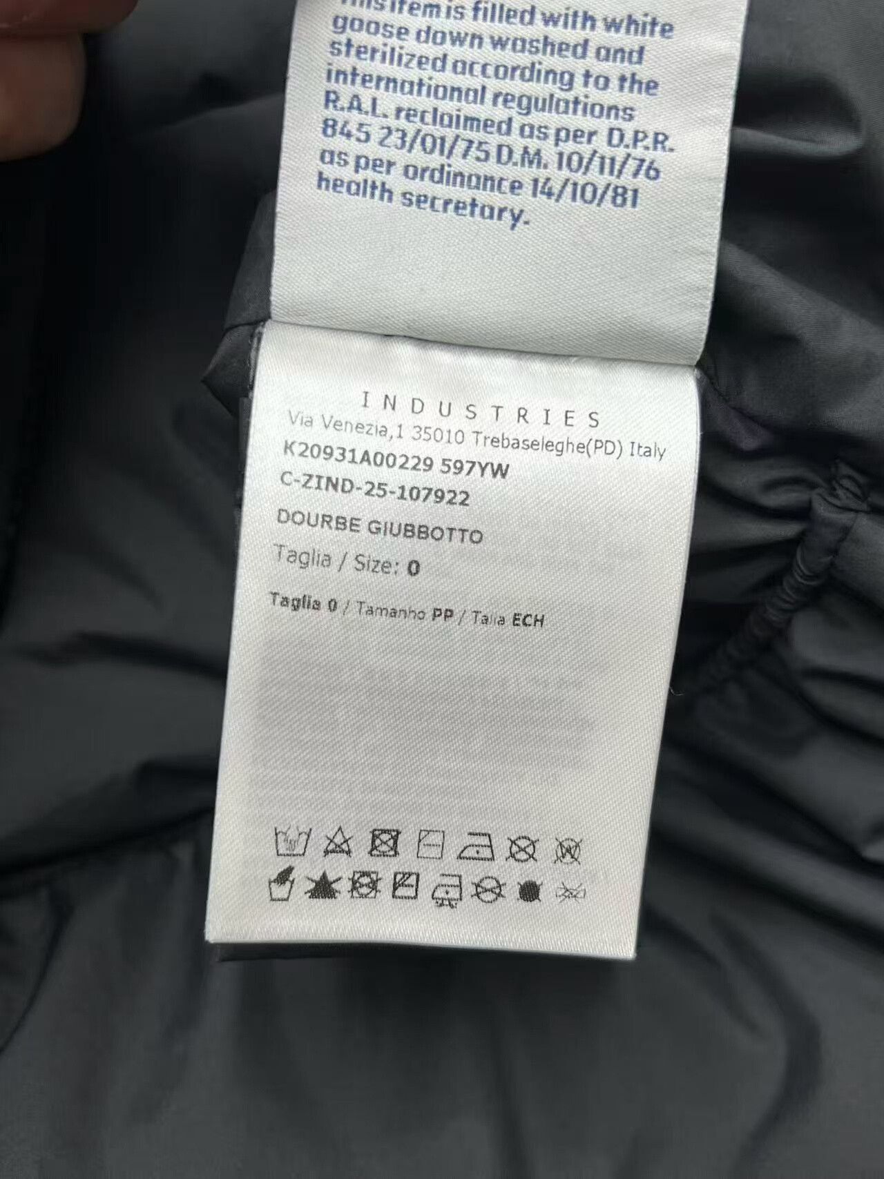 Moncler Moncler Black Hooded Down Jacket Size XS / US 0-2 / IT 36-38 - 7 Thumbnail
