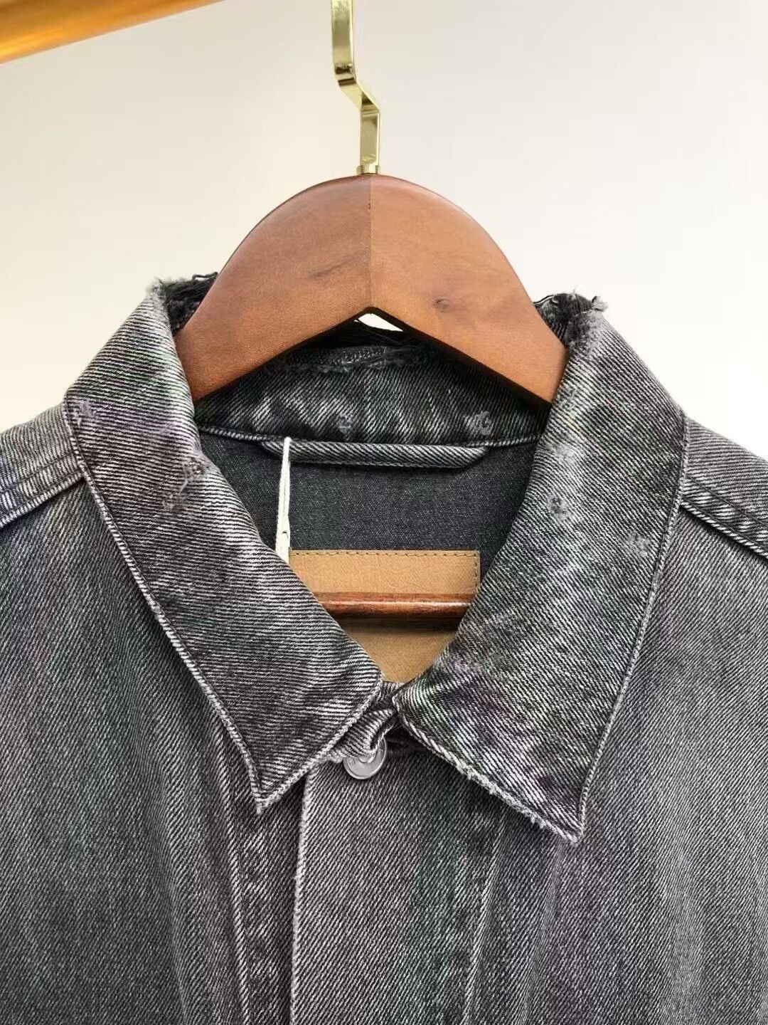 Balenciaga Balenciaga Vintage Logo Denim Jacket Size US L / EU 52-54 / 3 - 3 Thumbnail