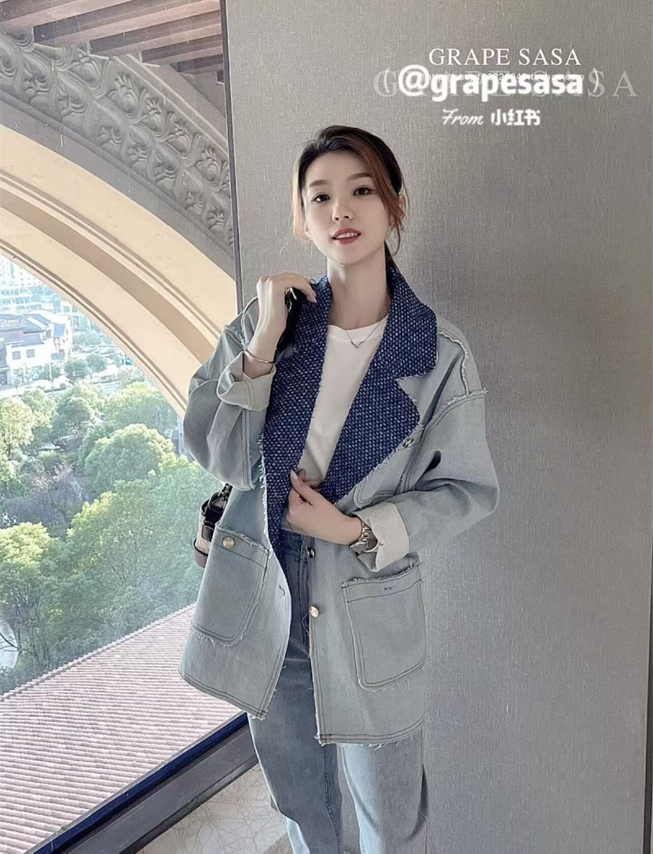 Chanel Chanel Denim Jacket for Women Size XS / US 0-2 / IT 36-38 - 8 Thumbnail