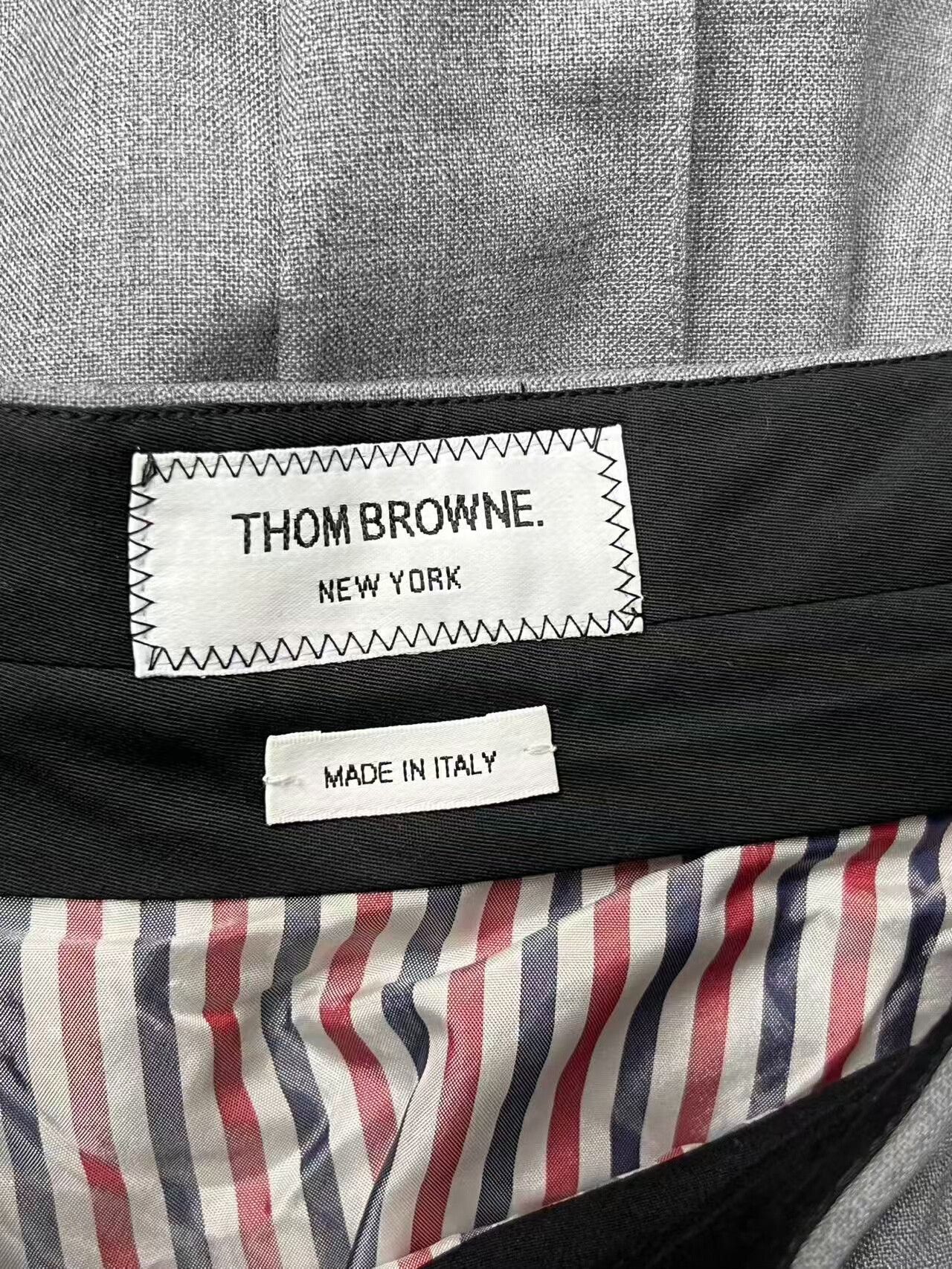 Thom Browne Thom Browne Gray Pleated Skirt Size 42" / US 20 - 3 Thumbnail