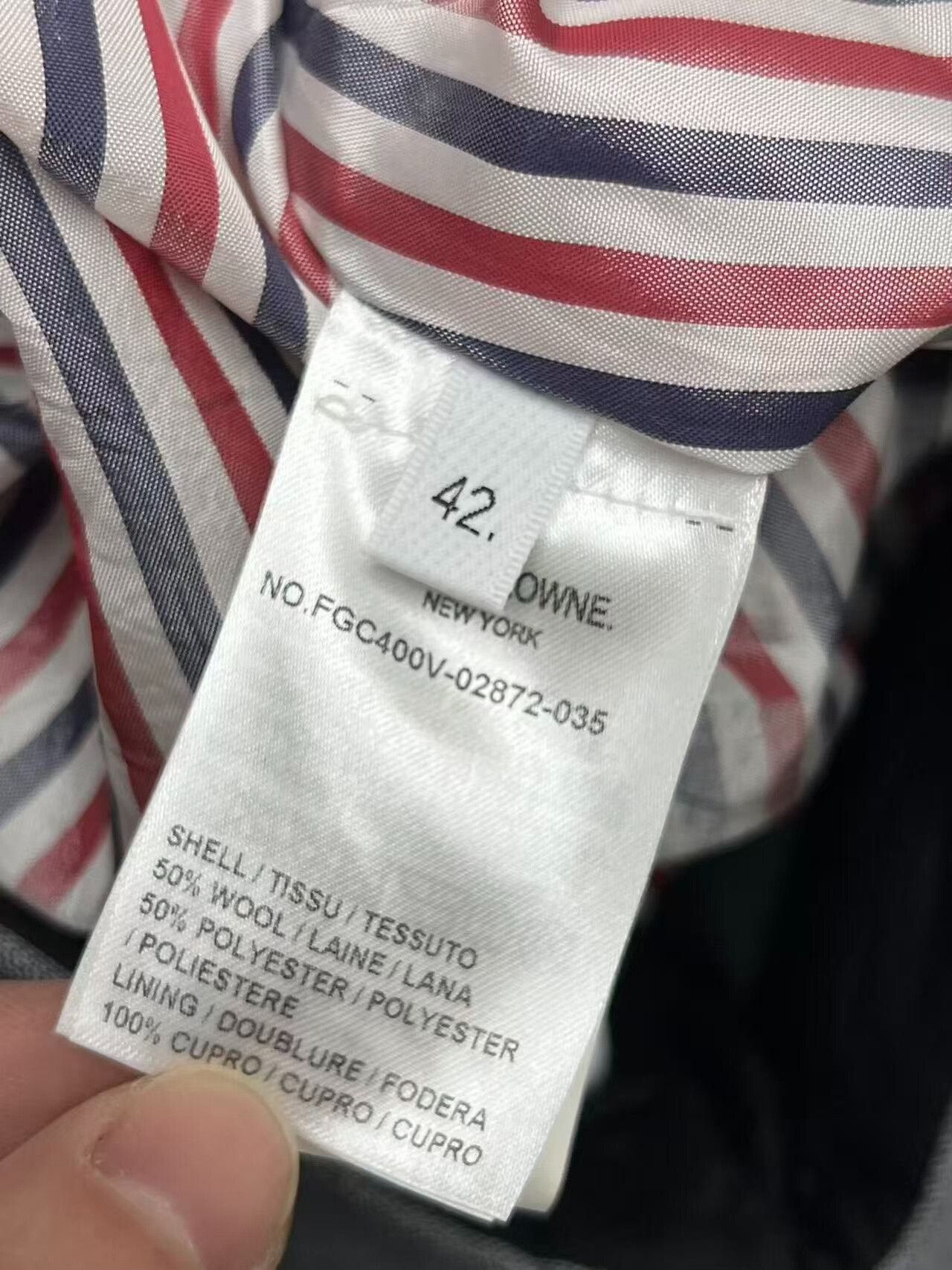 Thom Browne Thom Browne Gray Pleated Skirt Size 42" / US 20 - 4 Thumbnail