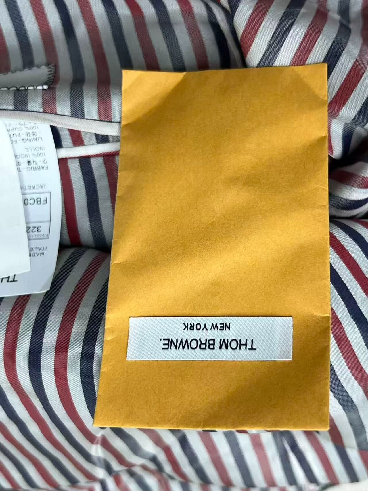 Thom Browne Thom Browne Gray Wool Suit Jacket Size US M / EU 48-50 / 2 - 7 Thumbnail