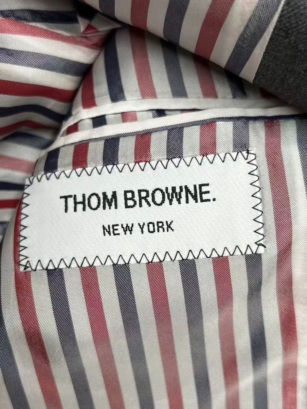 Thom Browne Thom Browne Gray Wool Suit Jacket Size US M / EU 48-50 / 2 - 5 Thumbnail