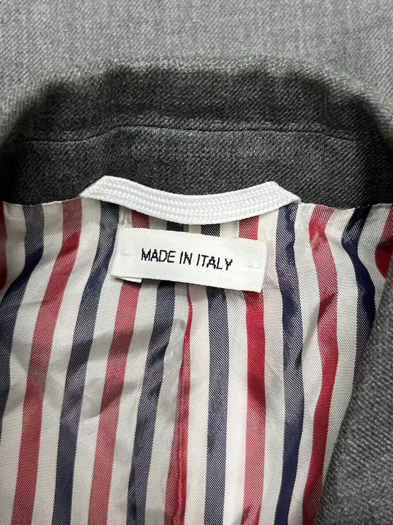 Thom Browne Thom Browne Gray Wool Suit Jacket Size US M / EU 48-50 / 2 - 3 Thumbnail