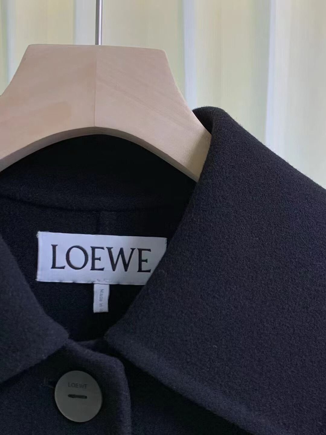 Loewe LOEWE Wool Coat in Excellent Condition Size XXS / US 00 / IT 34 - 3 Thumbnail