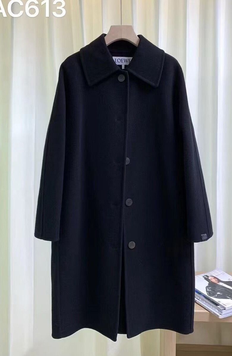 Loewe LOEWE Wool Coat in Excellent Condition Size XXS / US 00 / IT 34 - 6 Thumbnail
