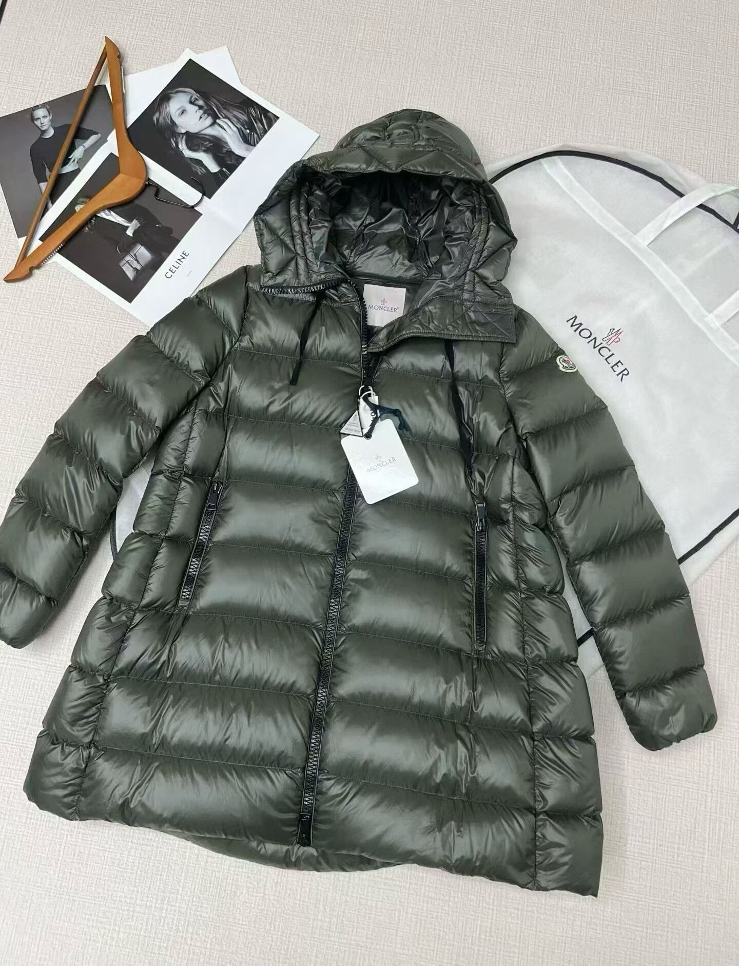Moncler Moncler Hooded Down Jacket Suyen Size XXL / US 16-18 / IT 52-54 - 2 Thumbnail