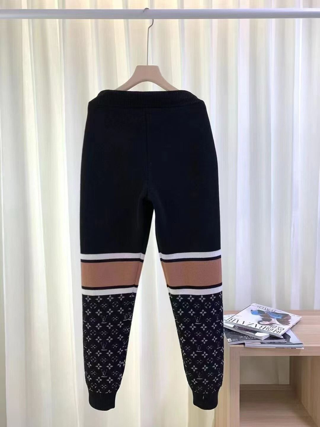 Louis Vuitton Louis Vuitton Striped Logo Wool Casual Pants Size US 26 / EU 42 - 3 Thumbnail