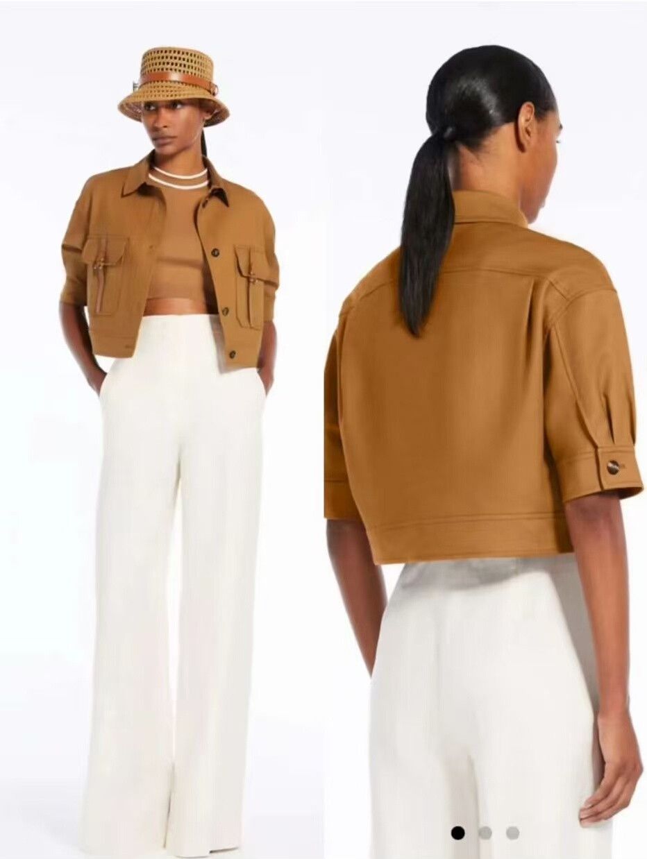 Max Mara Maxmara Pocket Detail Jacket Size XS / US 0-2 / IT 36-38 - 6 Thumbnail