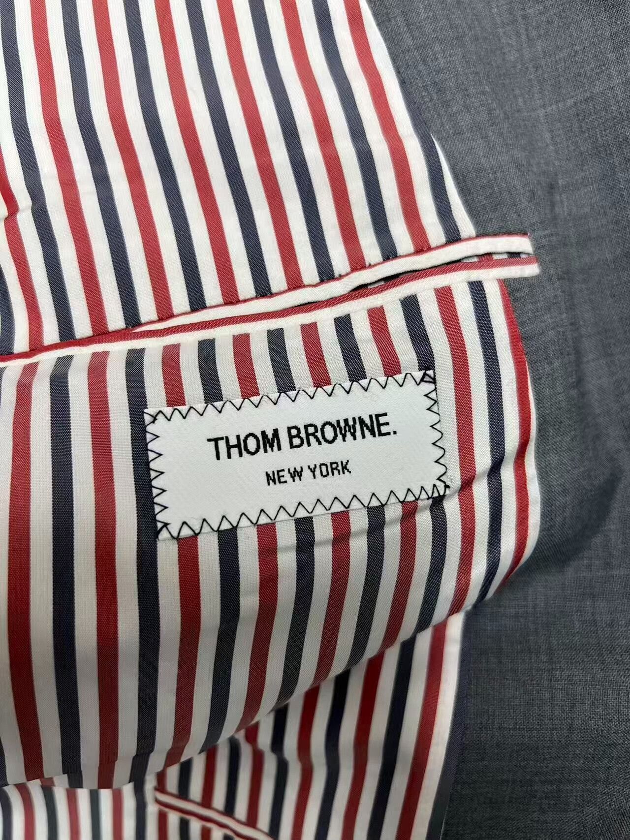Thom Browne Thom Browne Striped Wool Blazer Jacket Size US M / EU 48-50 / 2 - 4 Thumbnail