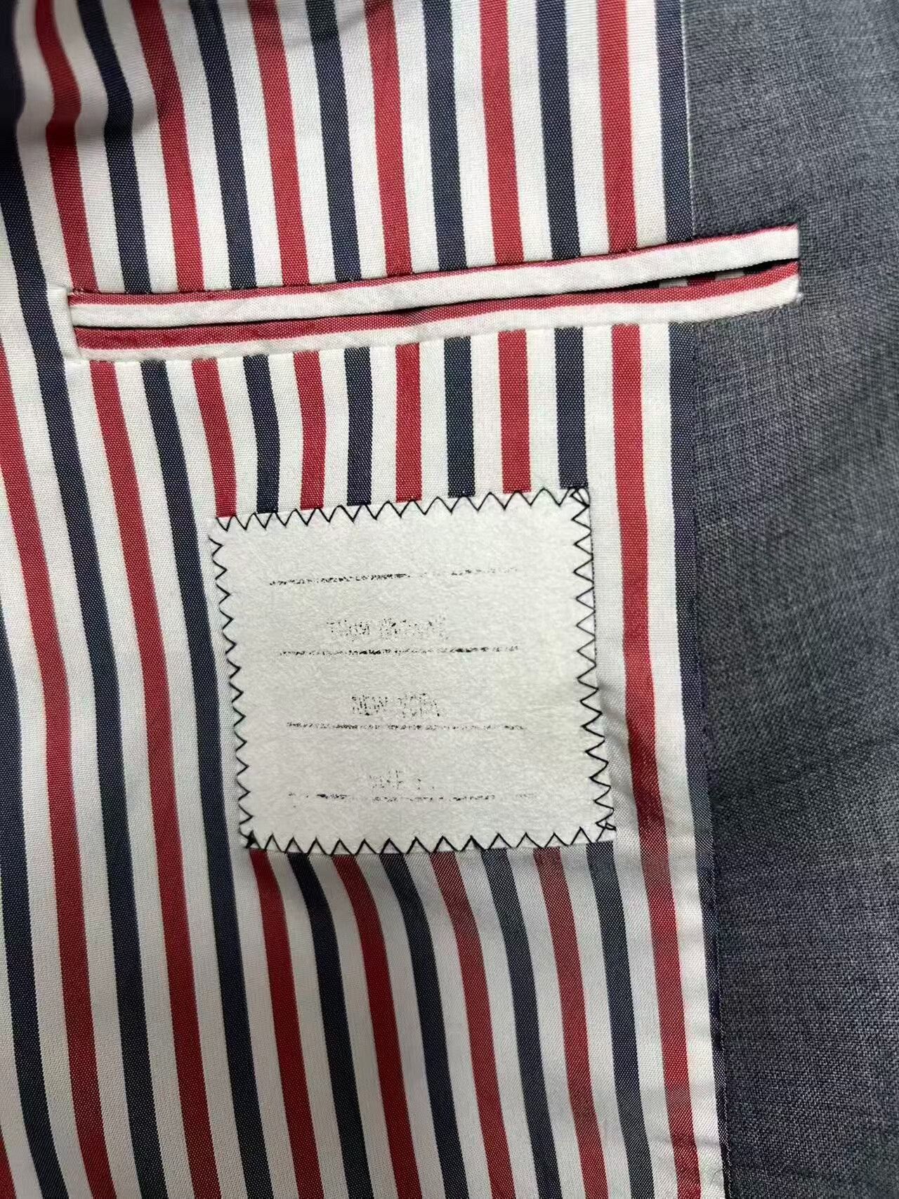 Thom Browne Thom Browne Striped Wool Blazer Jacket Size US M / EU 48-50 / 2 - 5 Thumbnail
