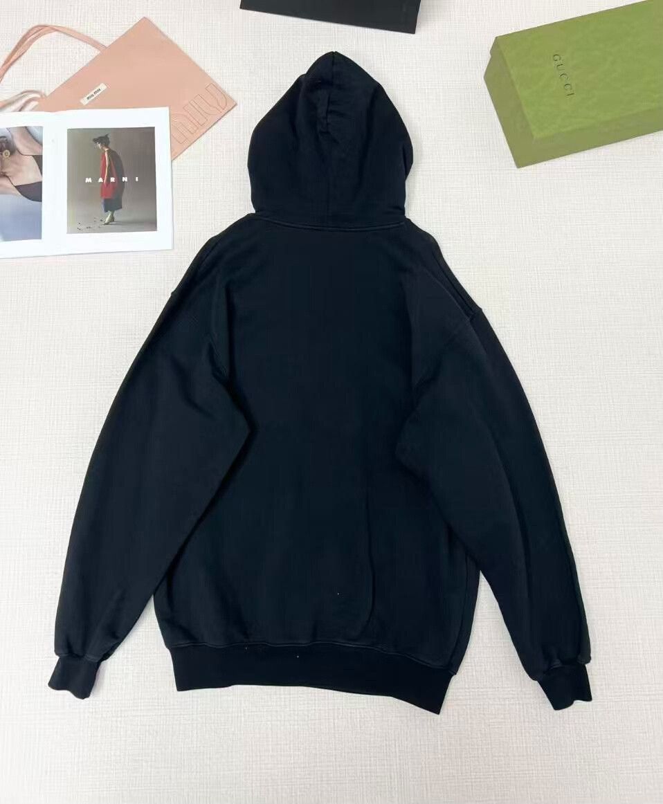 Balenciaga Balenciaga Black Hoodie Size S Size US S / EU 44-46 / 1 - 2 Thumbnail