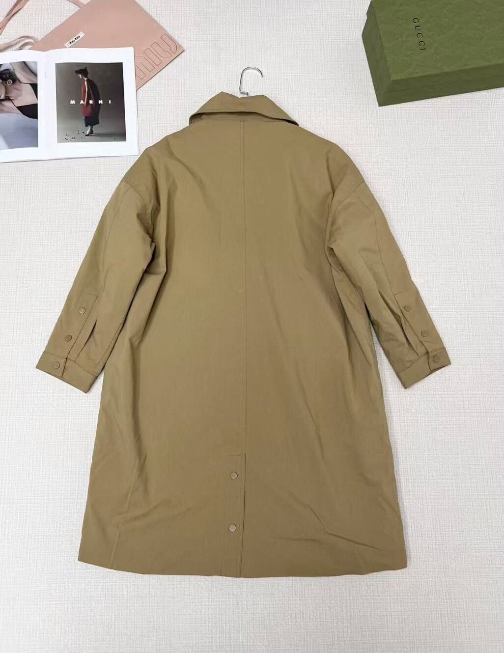 ba&sh Ba&sh Women's Cotton Trench Coat Size XS / US 0-2 / IT 36-38 - 2 Thumbnail