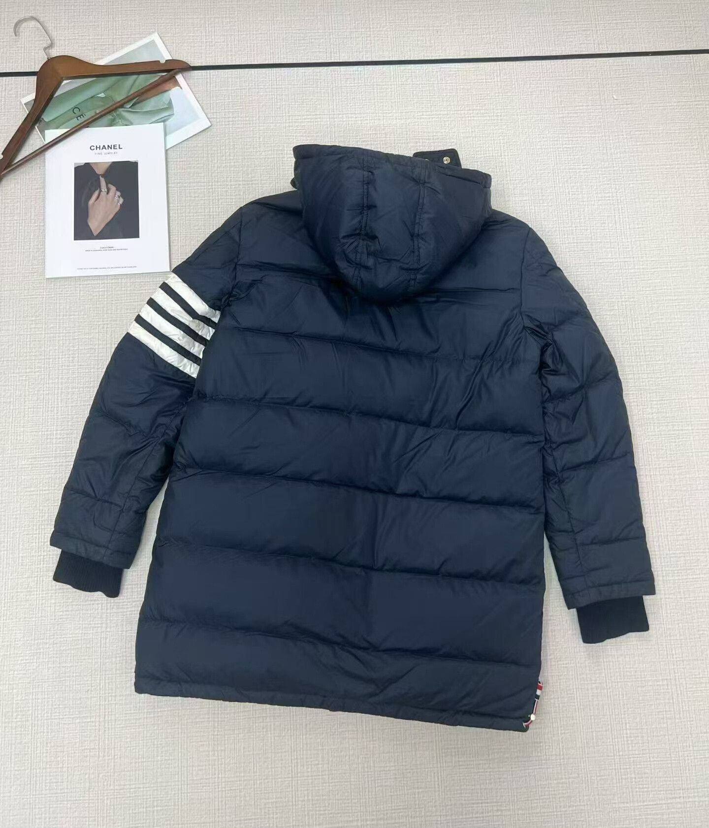 Thom Browne Thom Browne Long Hooded Down Jacket Size US M / EU 48-50 / 2 - 2 Thumbnail