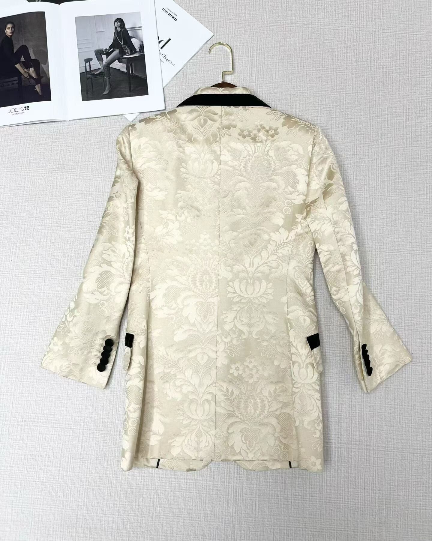 Gucci Gucci Cotton-Linen Blend Suit Jacket Size XS / US 0-2 / IT 36-38 - 4 Thumbnail