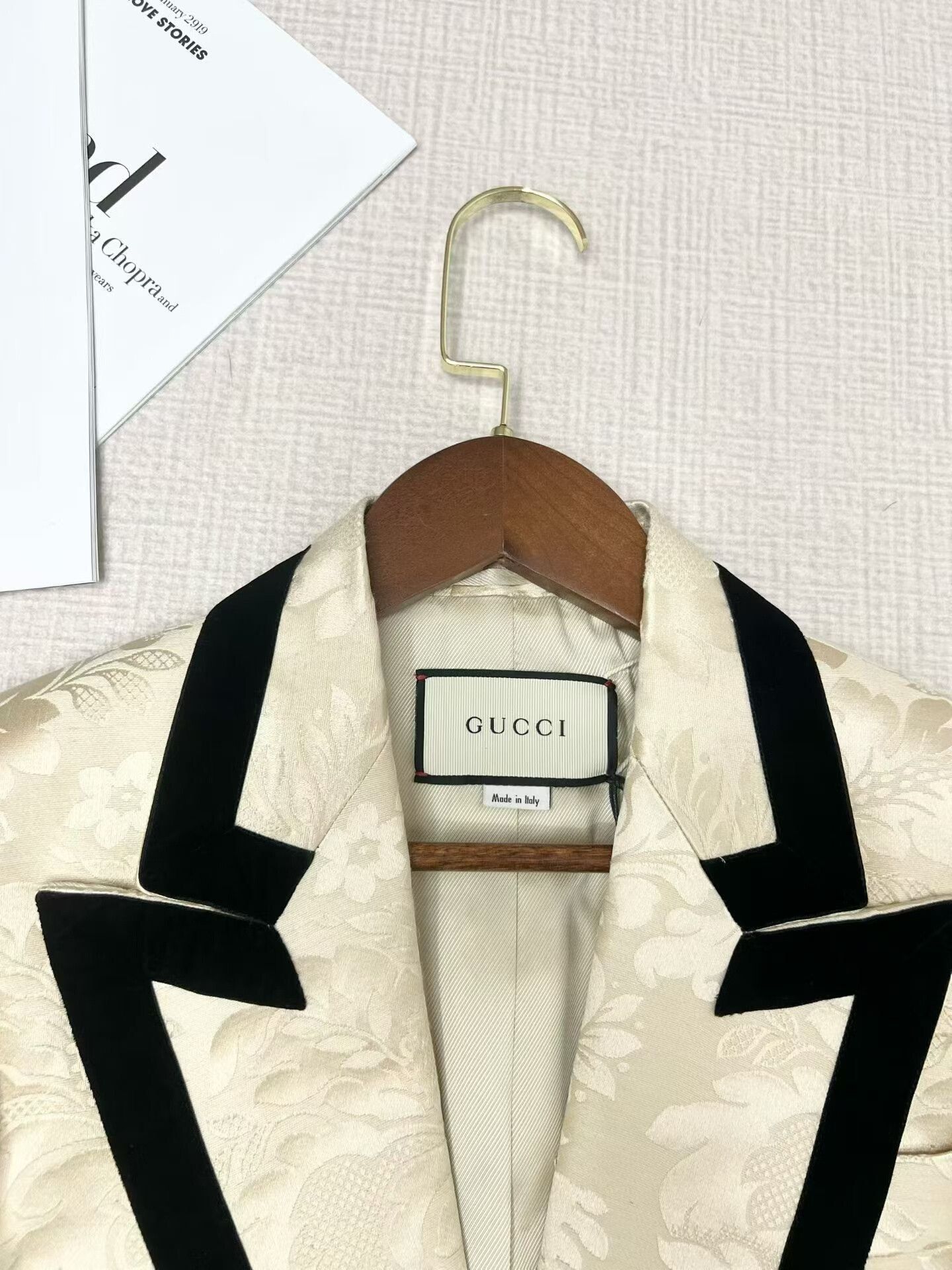Gucci Gucci Cotton-Linen Blend Suit Jacket Size XS / US 0-2 / IT 36-38 - 3 Thumbnail