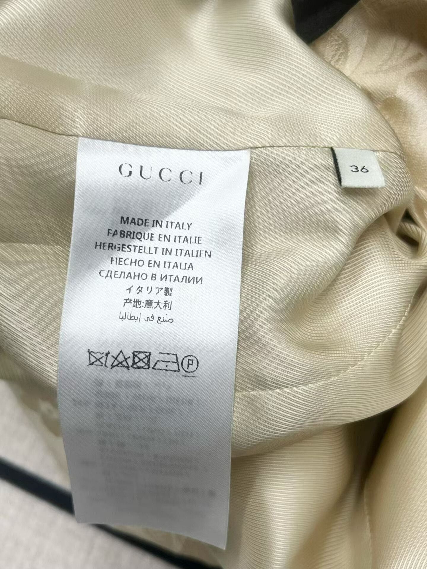 Gucci Gucci Cotton-Linen Blend Suit Jacket Size XS / US 0-2 / IT 36-38 - 5 Thumbnail