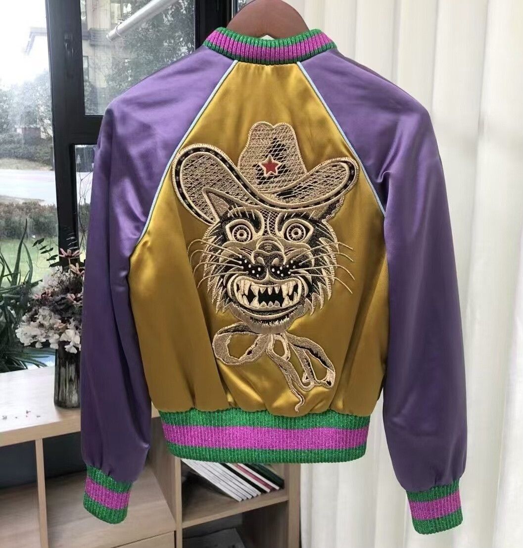 Gucci Gucci Silk Cotton Jacket for Women Size S / US 4 / IT 40 - 2 Thumbnail