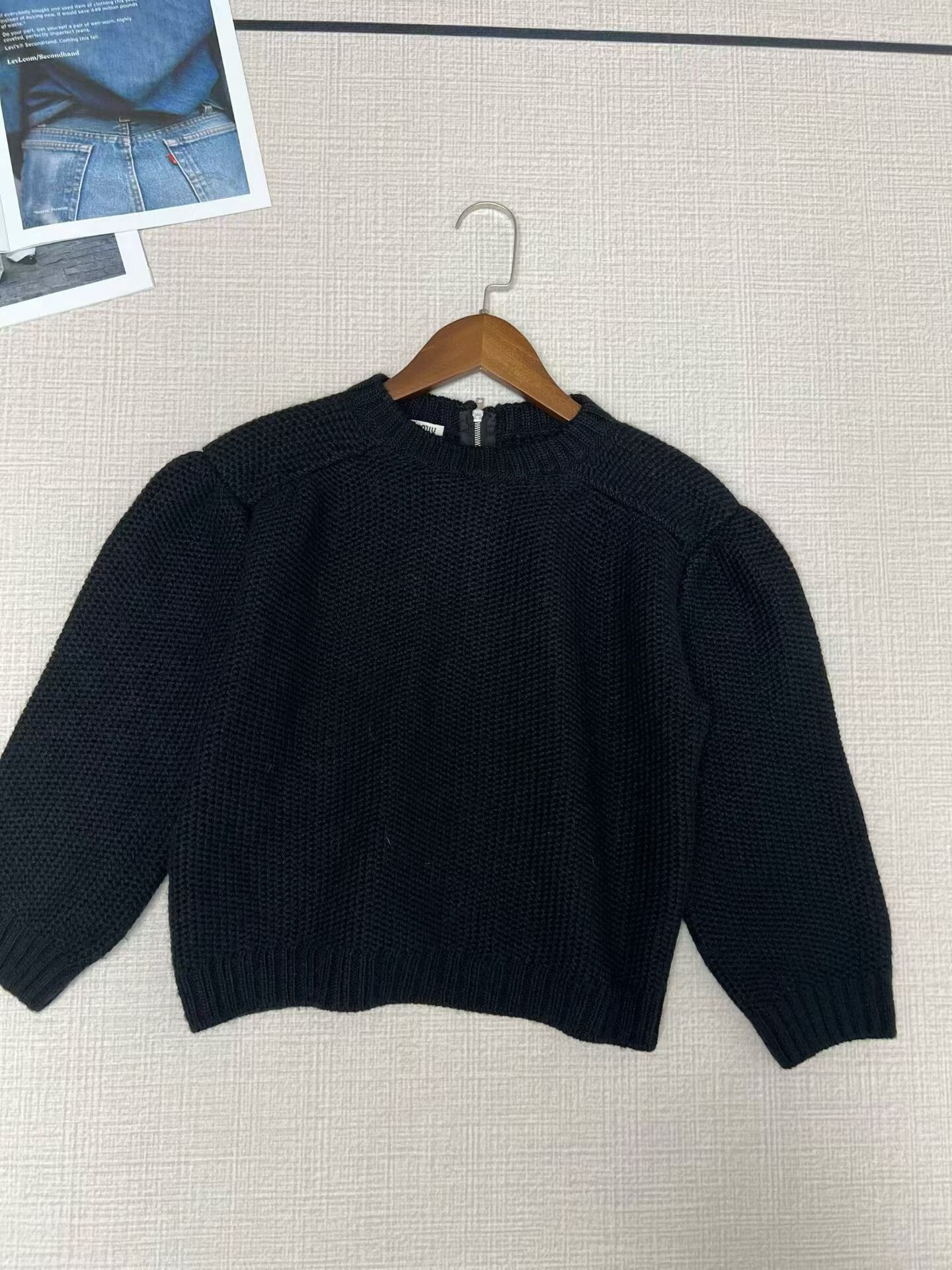 Miu Miu Miu Miu Knitted Zipper Sweater Size 36 Size XS / US 0-2 / IT 36-38 - 2 Thumbnail