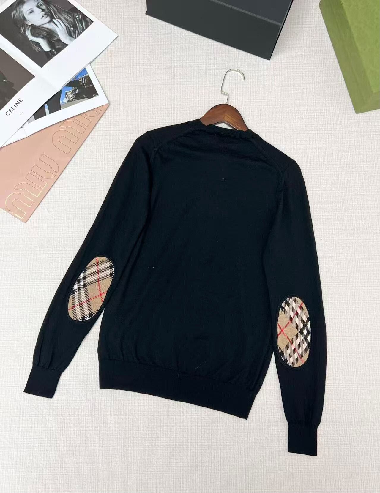 Burberry Burberry Wool Crew Neck Knit Sweater Size US M / EU 48-50 / 2 - 2 Thumbnail