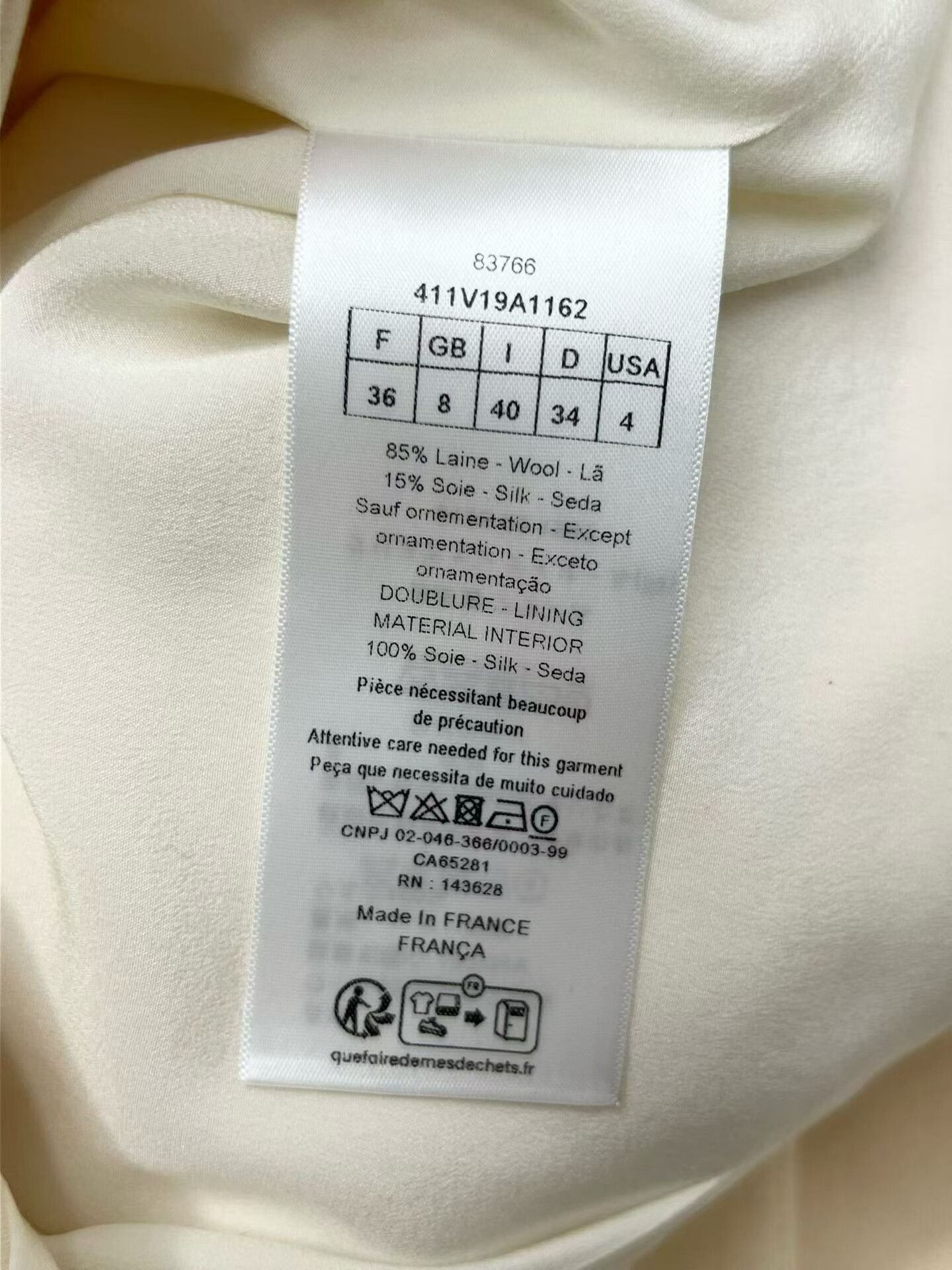 Dior Dior Pearl Button Chinese Style Jacket Size XS / US 0-2 / IT 36-38 - 8 Thumbnail