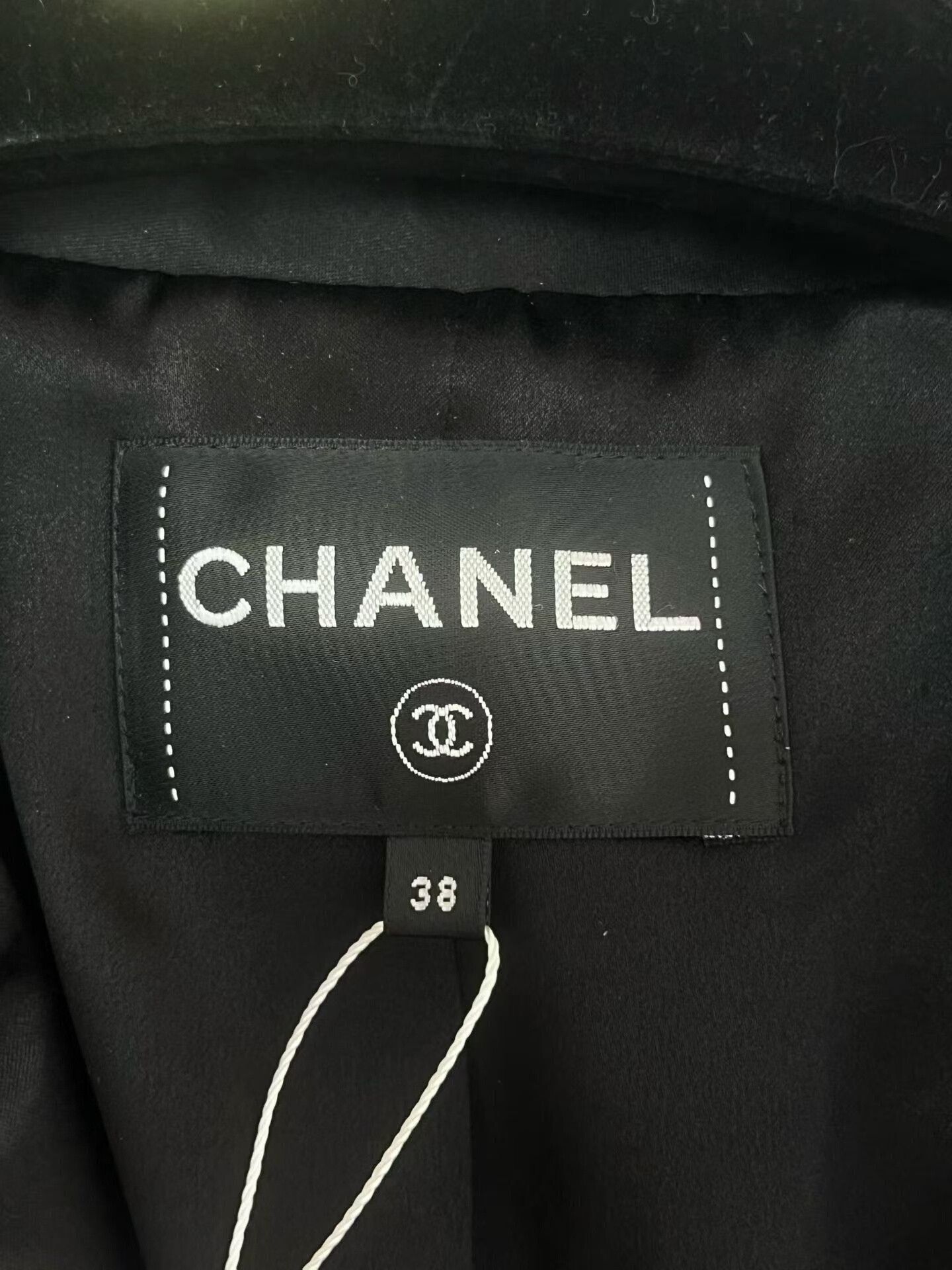 Chanel CHANEL Silk Collar Weave Jacket Size S / US 4 / IT 40 - 3 Thumbnail