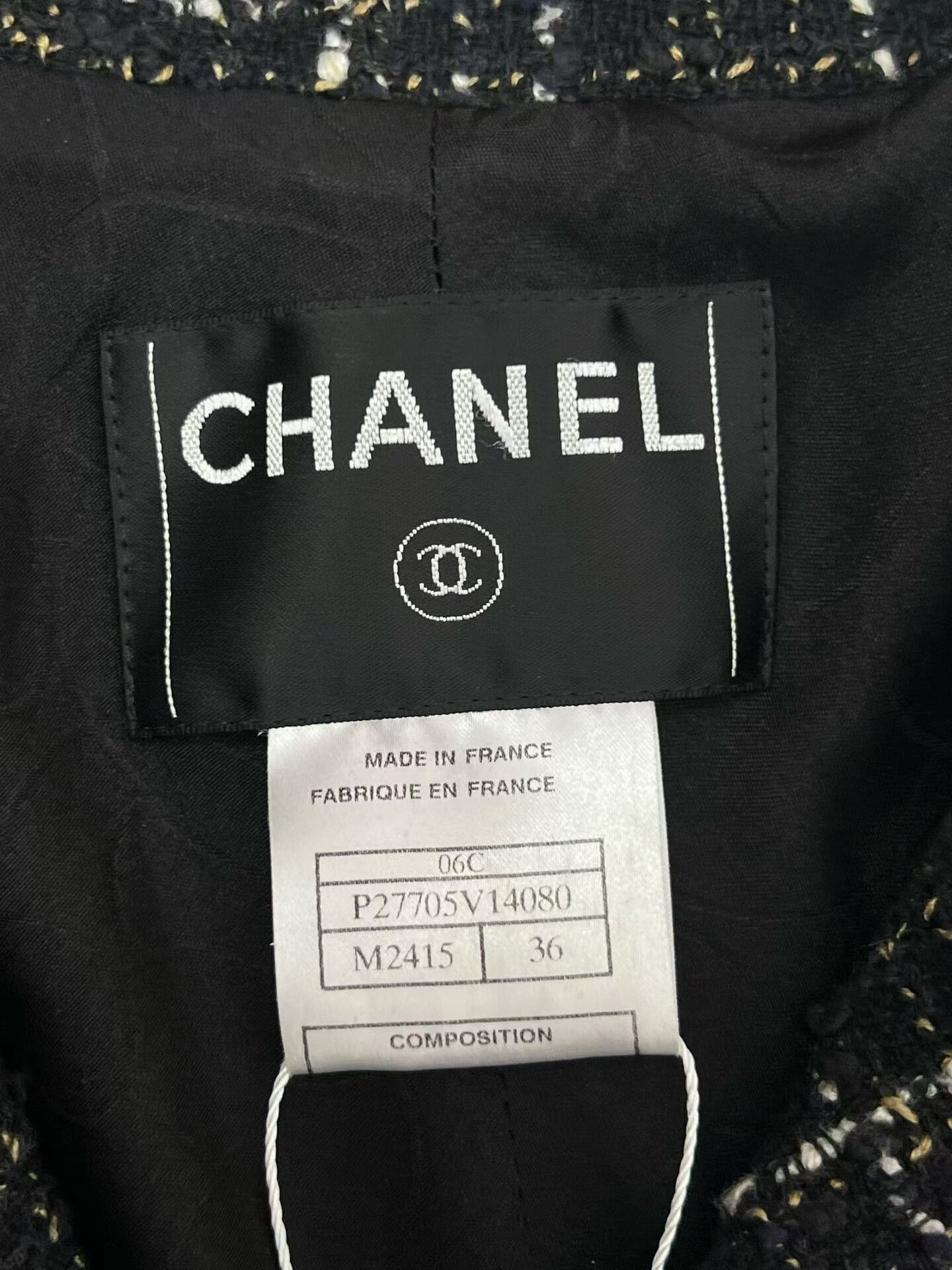 Chanel CHANEL Logo Button Twill Jacket Size 36 Size XS / US 0-2 / IT 36-38 - 4 Thumbnail