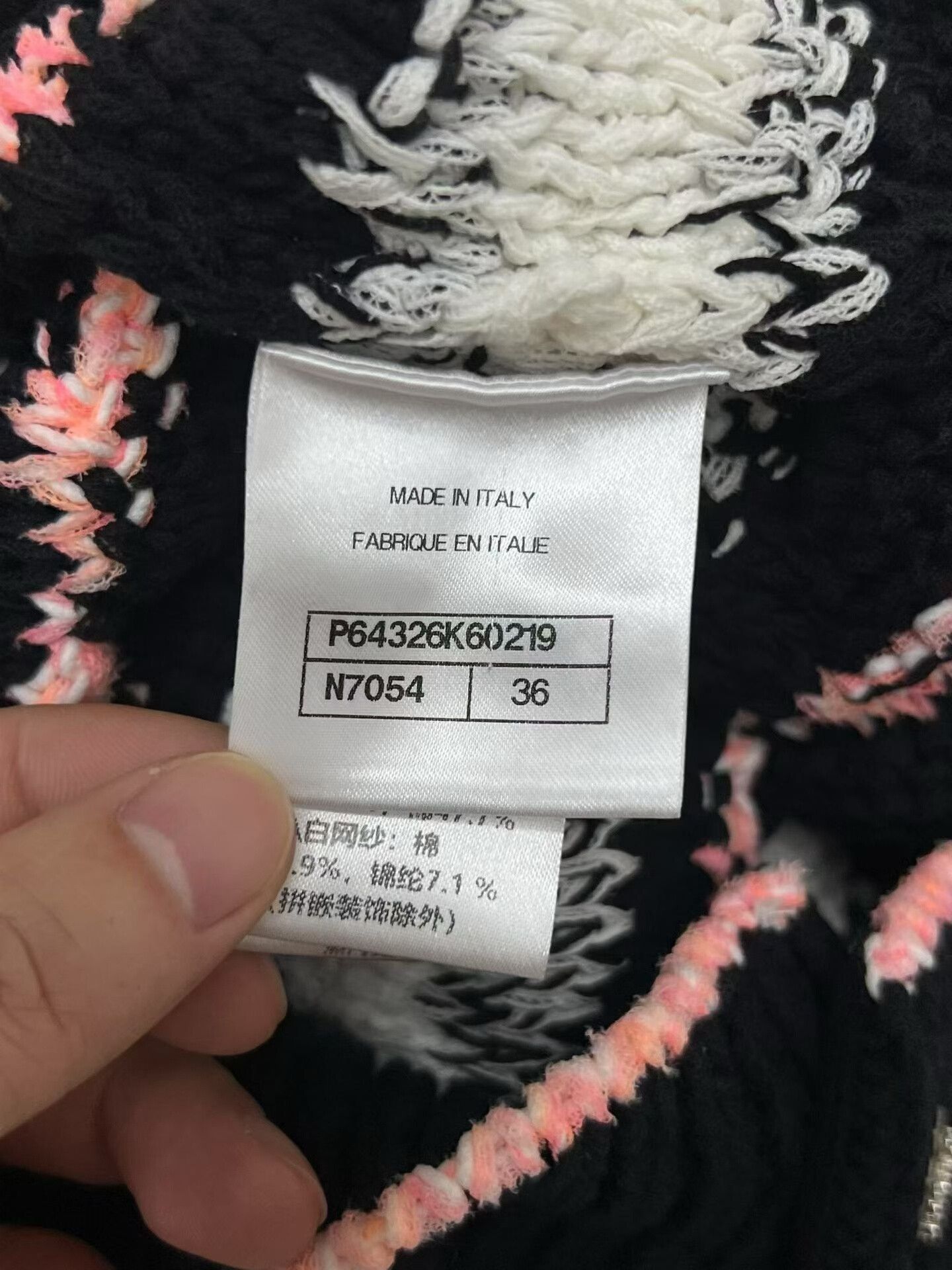Chanel Chanel Color-Blocked Knit Cardigan Sweater Size XS / US 0-2 / IT 36-38 - 9 Thumbnail