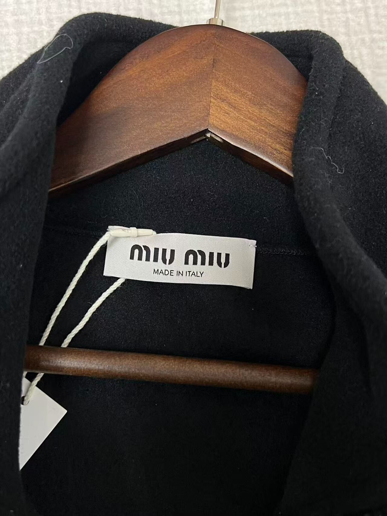 Miu Miu Miumiu Black Fleece Logo Sweatshirt Size XS / US 0-2 / IT 36-38 - 3 Thumbnail
